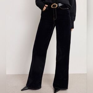 GOOD AMERICAN: Women's Good Skate Velvet Denim High Rise Jeans, Regular